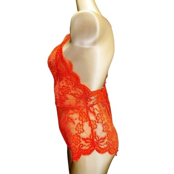 Brand New Sexy Red Lingerie Bodysuit Teddy Size: Small - Picture 2 of 4